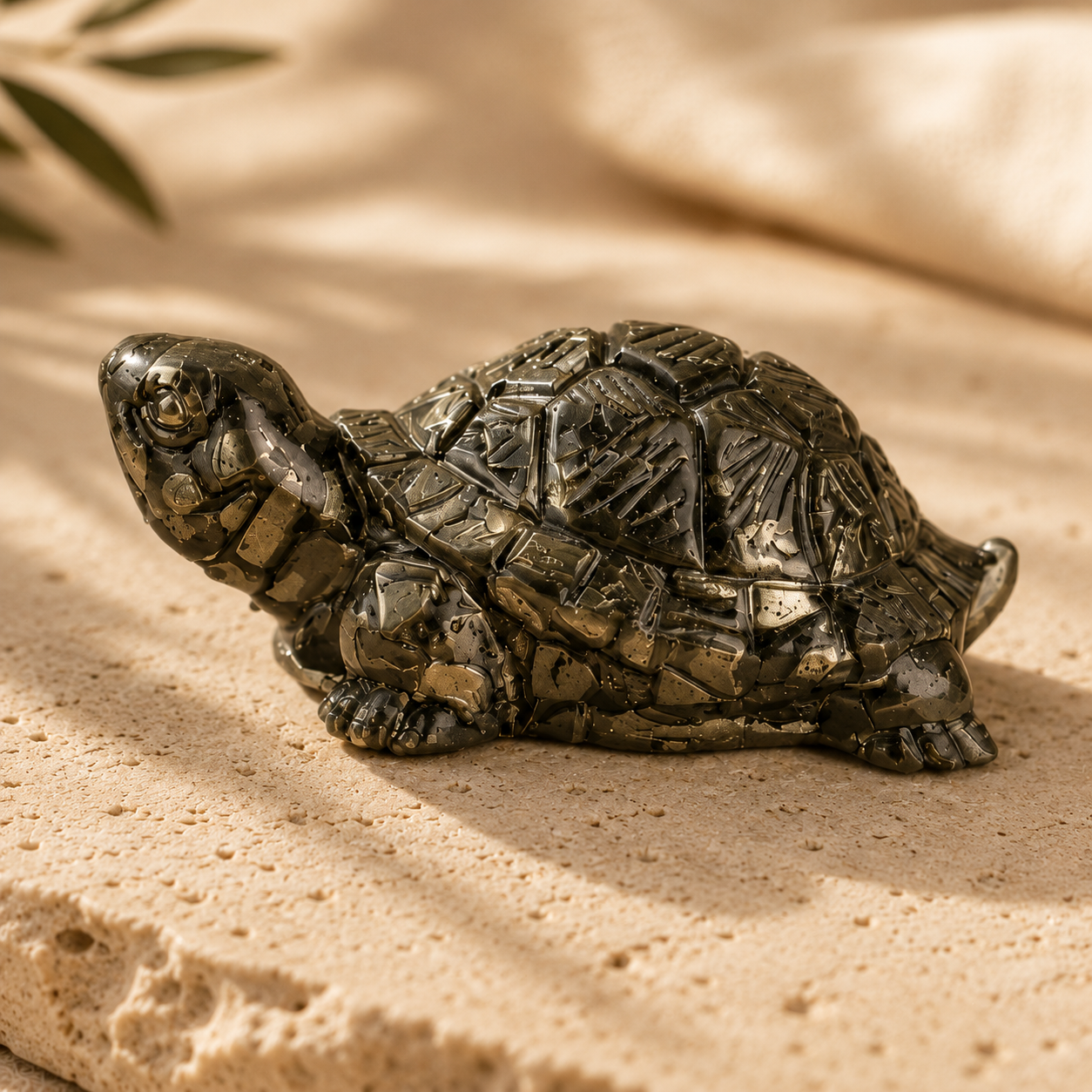Dhan Raksha Pyrite Tortoise