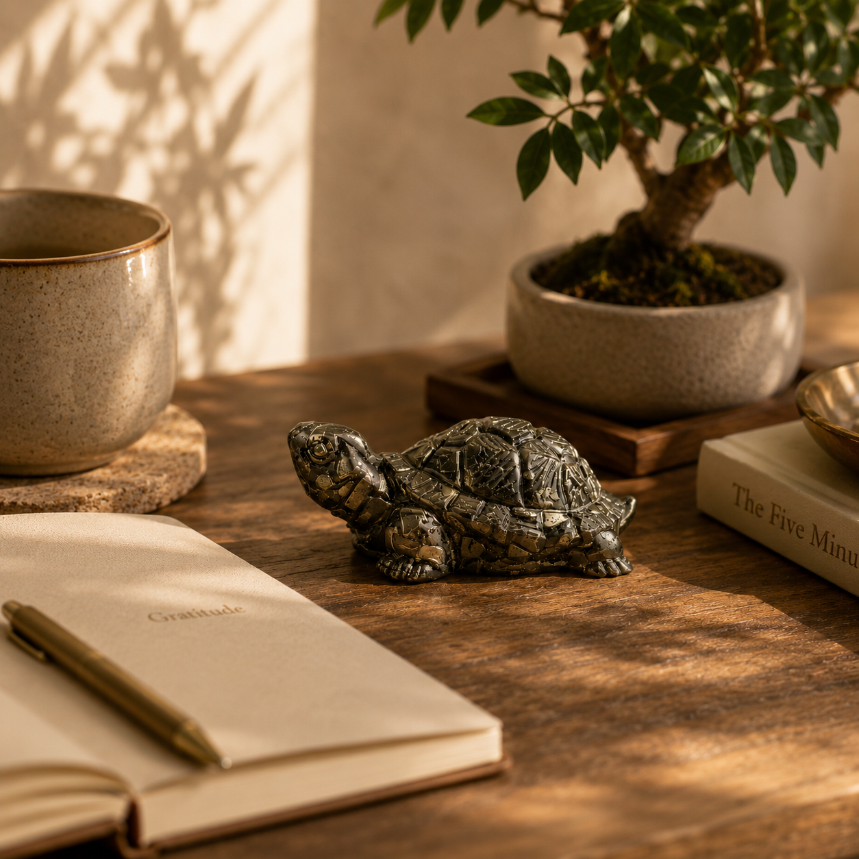 Dhan Raksha Pyrite Tortoise