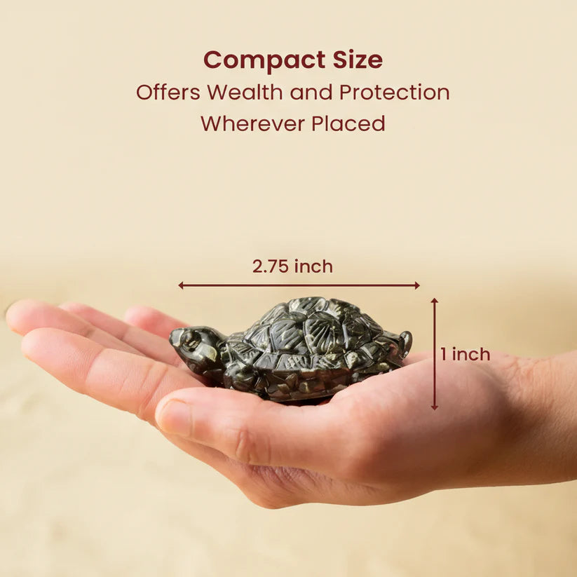 Dhan Raksha Pyrite Tortoise