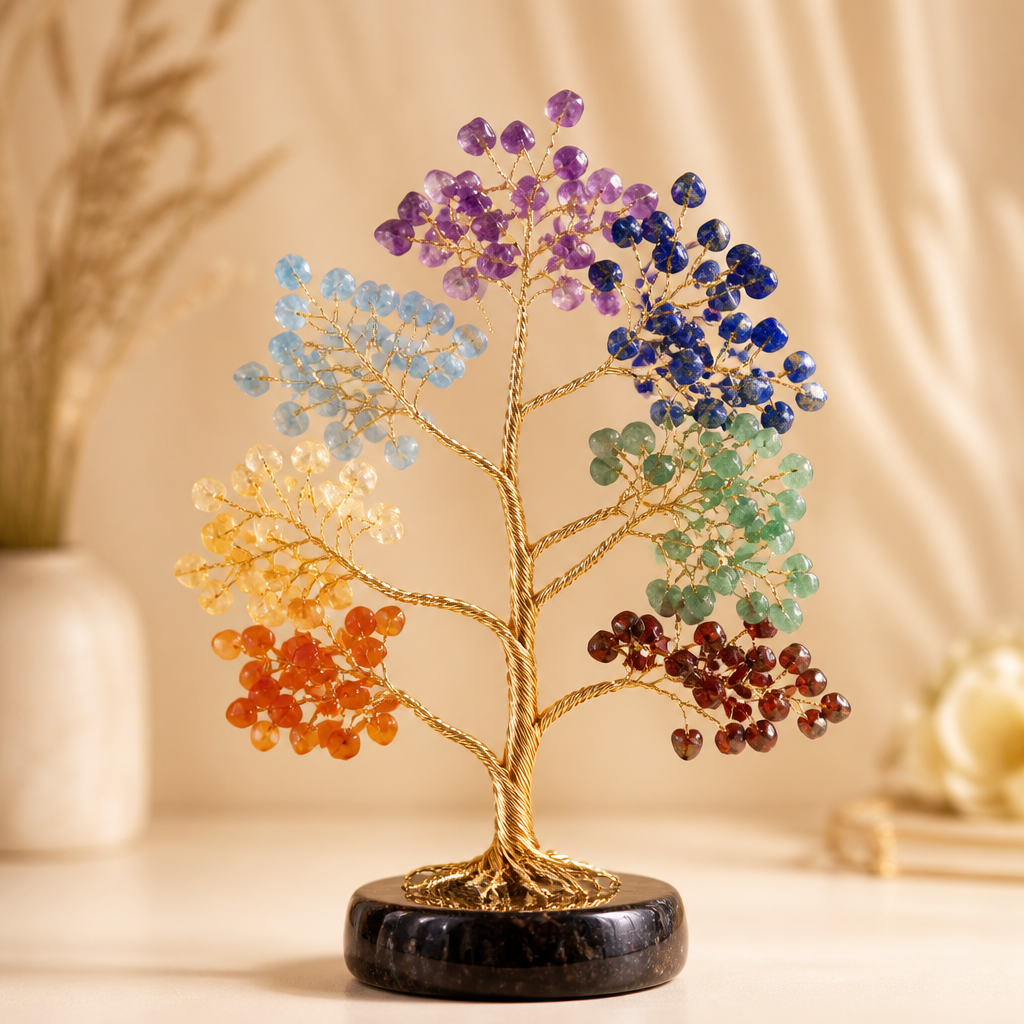 Maniara 7 Chakra Crystal Tree