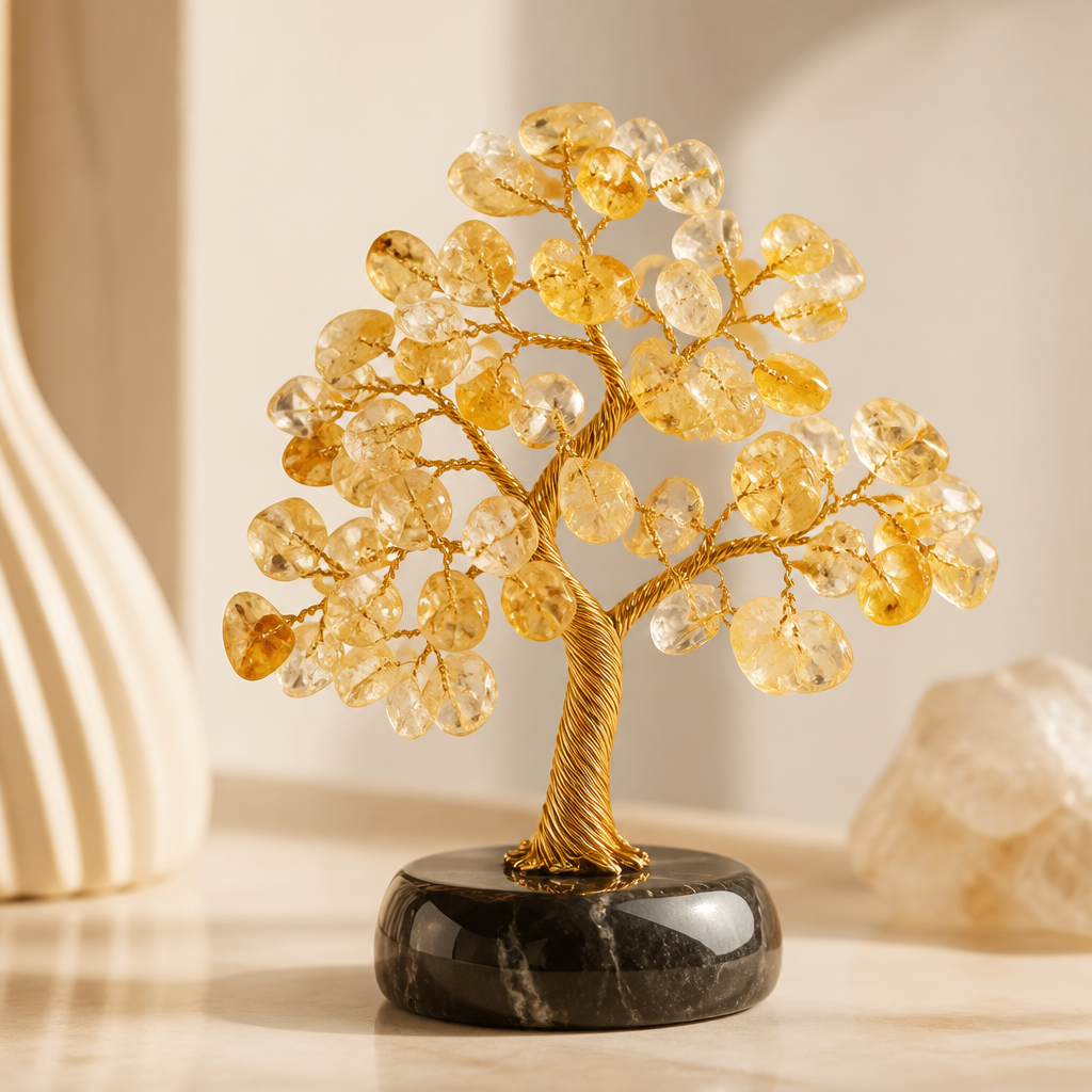 Maniara Citrine Crystal Tree