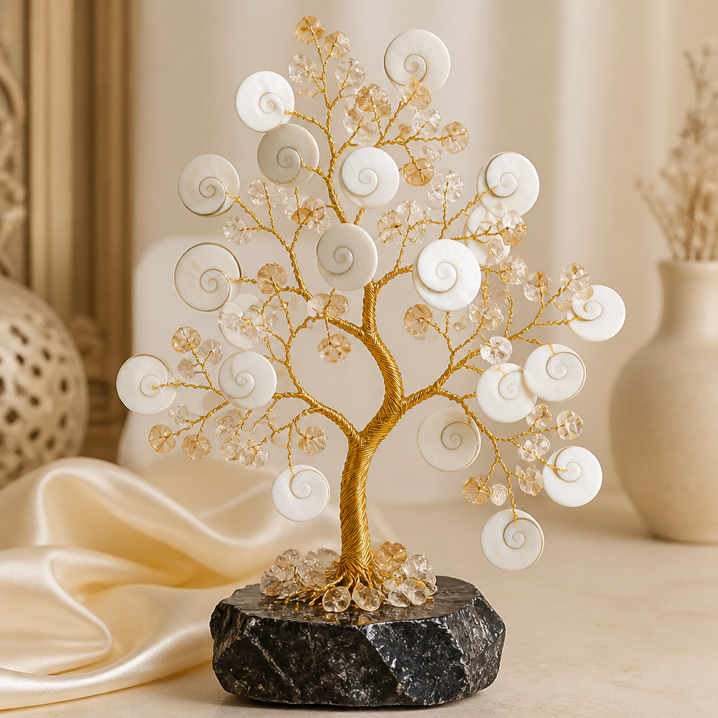 Maniara Gomti Chakra Crystal Tree