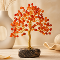 Maniara Red Carnelian Crystal Tree