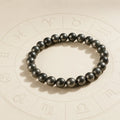 Pyrite Natural Stone Bracelet with metallic sheen beads by Maniara